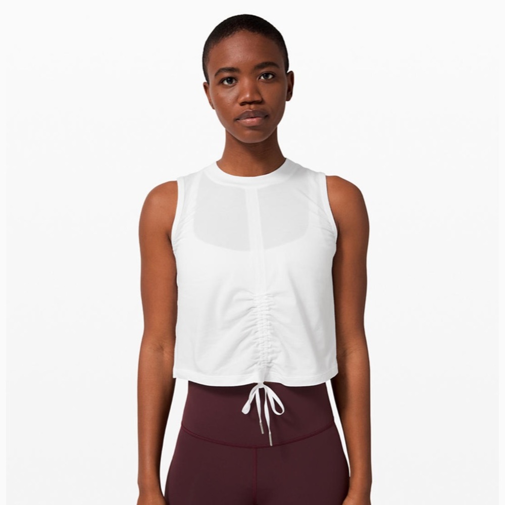 Lululemon Pima Cotton Cinch Me Up Top SOLD